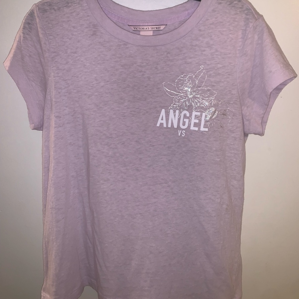 ✨pink victoria’s secret shirt✨WXS✨wore very few times✨